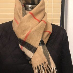 Burberry cashmere scarf